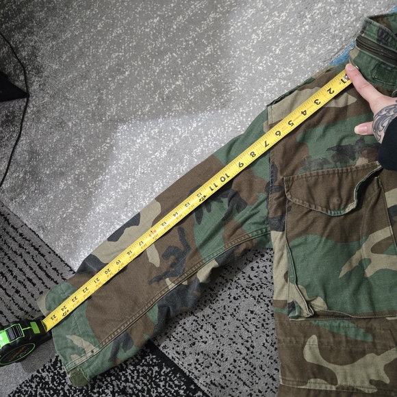 US Army M65 Field Jacket, Camo, XS, X-SHORT - Picture 12 of 16